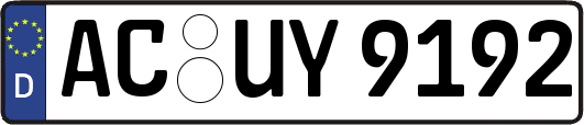 AC-UY9192
