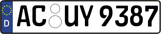 AC-UY9387