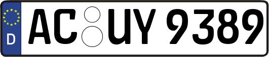 AC-UY9389