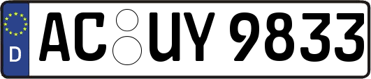 AC-UY9833