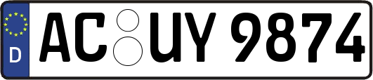 AC-UY9874