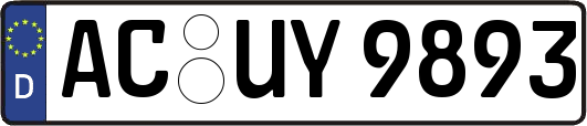 AC-UY9893