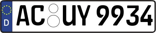 AC-UY9934