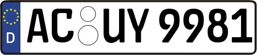 AC-UY9981