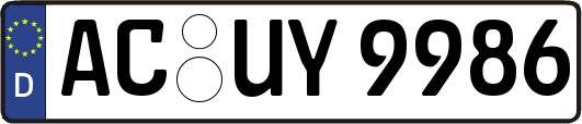 AC-UY9986