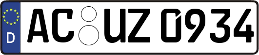 AC-UZ0934