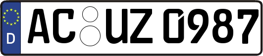 AC-UZ0987