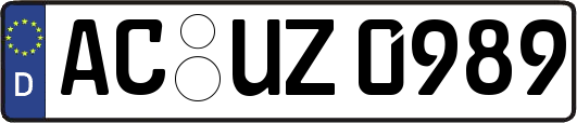 AC-UZ0989