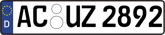 AC-UZ2892