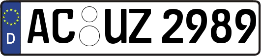 AC-UZ2989