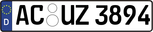 AC-UZ3894