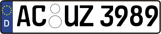 AC-UZ3989