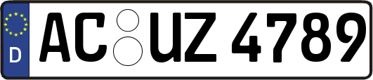 AC-UZ4789