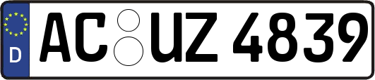AC-UZ4839