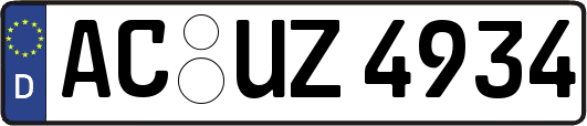 AC-UZ4934