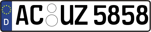 AC-UZ5858