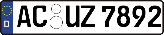 AC-UZ7892