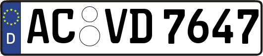 AC-VD7647
