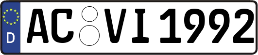 AC-VI1992