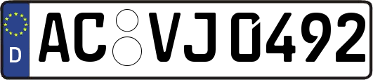 AC-VJ0492