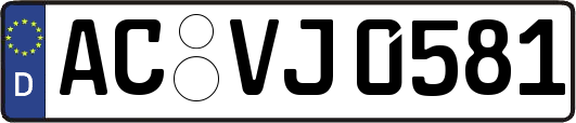 AC-VJ0581