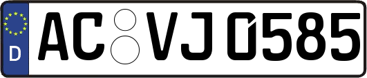 AC-VJ0585
