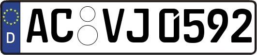 AC-VJ0592