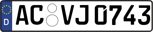 AC-VJ0743