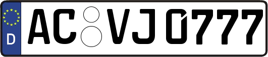 AC-VJ0777