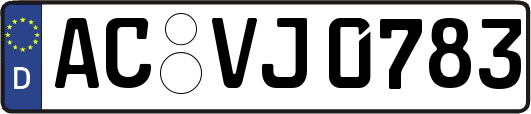 AC-VJ0783