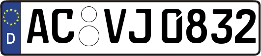 AC-VJ0832