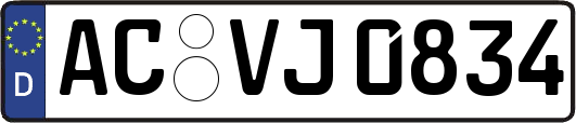 AC-VJ0834