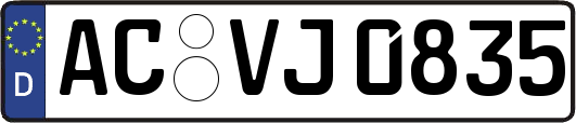 AC-VJ0835