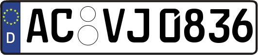 AC-VJ0836