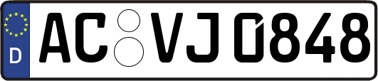 AC-VJ0848