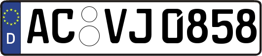 AC-VJ0858