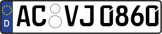 AC-VJ0860