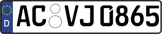 AC-VJ0865