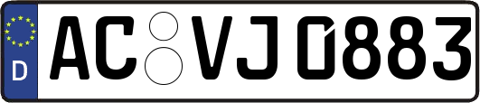 AC-VJ0883