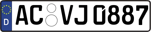 AC-VJ0887