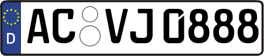 AC-VJ0888