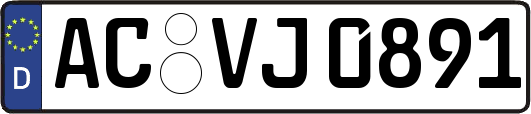 AC-VJ0891