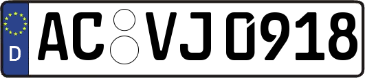 AC-VJ0918