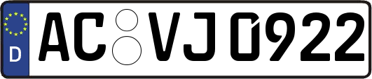 AC-VJ0922