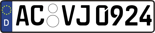 AC-VJ0924