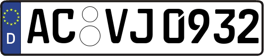 AC-VJ0932
