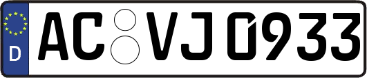 AC-VJ0933
