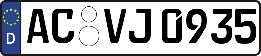 AC-VJ0935