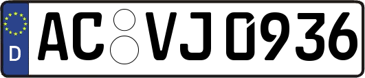 AC-VJ0936