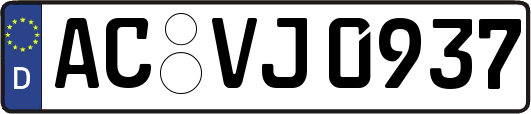 AC-VJ0937